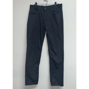 Michael Kors Mens Classic Fit Pants SZ 34 W x 32 L Charcoal Gray Cotton Stretch